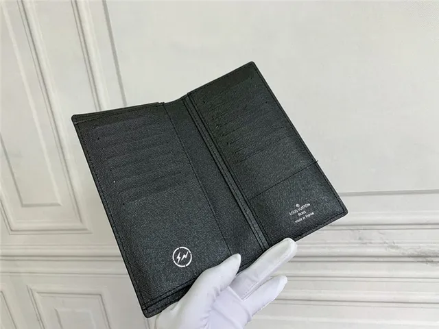 Louis Vuitton Damier Graphite Checkered Canvas Long Wallet 24