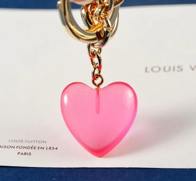 Louis Vuitton Gold Pink Hardware Enamel Charms Bracelet 2