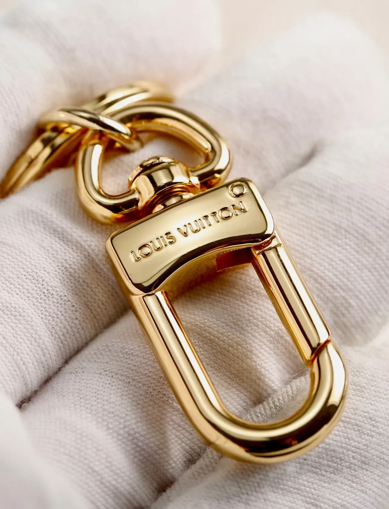 Louis Vuitton Gold Pink Hardware Enamel Charms Bracelet 5