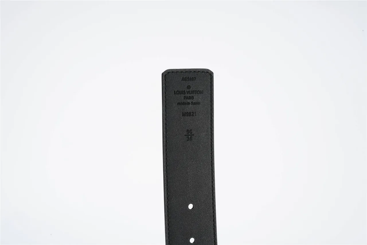 Louis Vuitton LV Initiales Monogram Brown Leather Belt 7