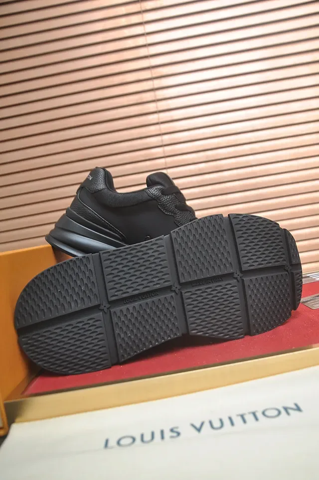 Louis Vuitton LV Trainer All-Black Lifestyle Sneakers 3