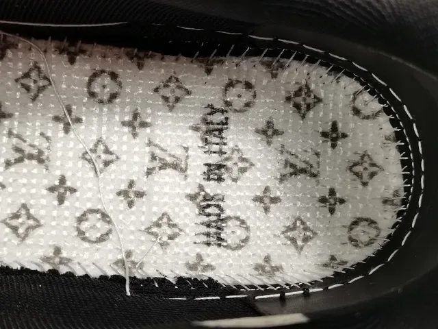 Louis Vuitton LV Trainer Sneakers Lifestyle Noires avec Appliqué Graphique 2