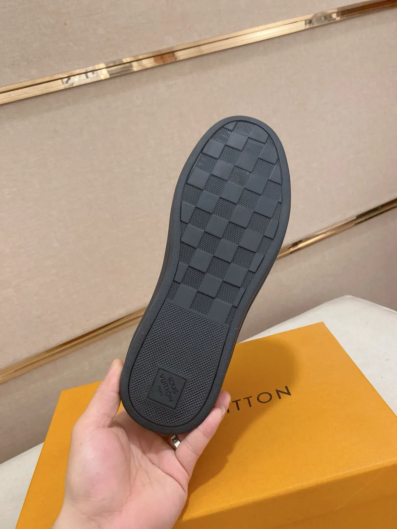 Louis Vuitton LV Trainer Black Monogram-Embossed Leather Low-Top Lifestyle Sneakers 2