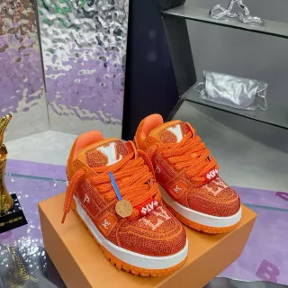 Louis Vuitton LV Trainer Crystal Orange zapatillas lifestyle