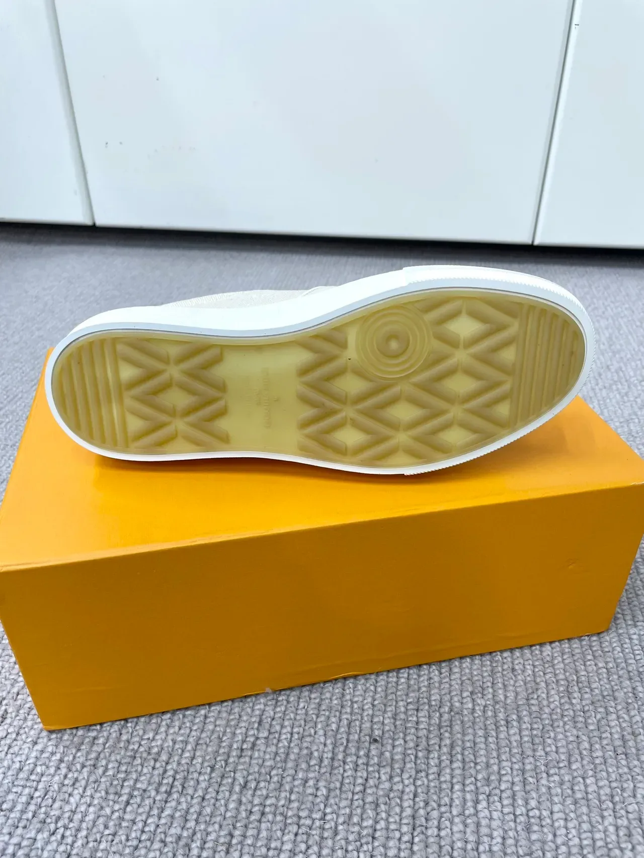 Louis Vuitton LV Trainer Off-White Monogram Canvas Slip-On Lifestyle Sneakers 2