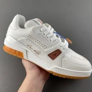 Louis Vuitton LV Trainer Zapatillas Lifestyle Blancas y Marrones
