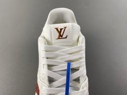 Louis Vuitton LV Trainer White and Brown Lifestyle Sneakers 6