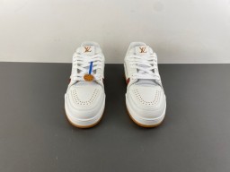 Louis Vuitton LV Trainer White and Brown Lifestyle Sneakers 11