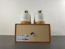 Louis Vuitton LV Trainer White and Brown Lifestyle Sneakers 17