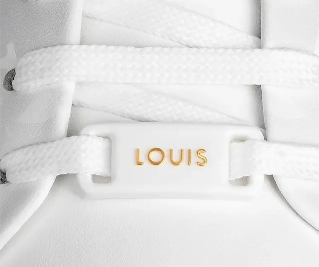 Louis Vuitton LV Trainer White Gray Monogram Gradient Side Panel Leather Upper Lifestyle Sneakers 4