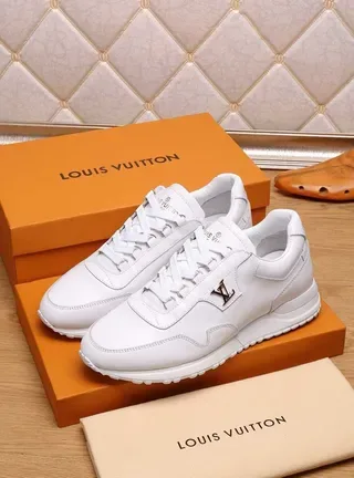 Louis Vuitton LV Trainer White Leather Low-Top Lifestyle Sneakers 2