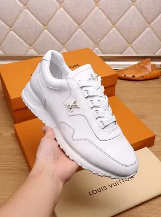 Louis Vuitton LV Trainer White Leather Low-Top Lifestyle Sneakers 9