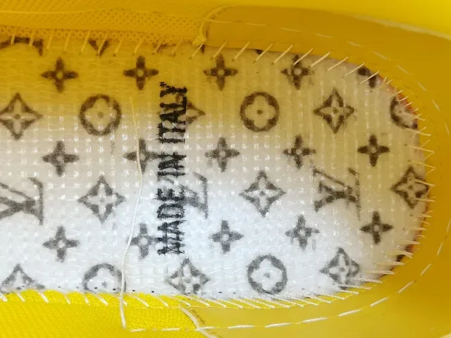 Louis Vuitton LV Trainer Yellow White Monochromatic Sculpted Multi-Layer Sole Lifestyle Sneakers 2