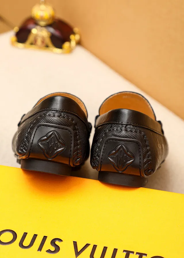 Louis Vuitton Monogram Canvas Gold Buckle Loafer 8