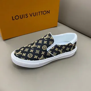 Louis Vuitton Monogram Canvas Slip-On Lifestyle Sneakers