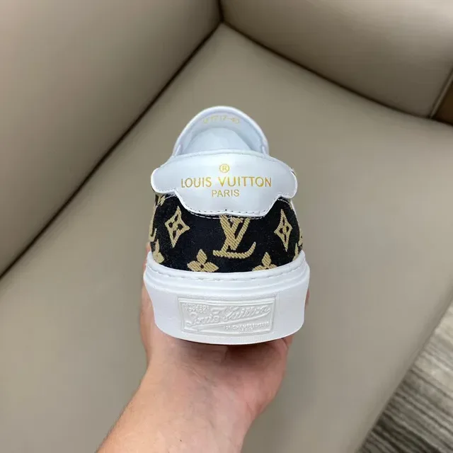 Louis Vuitton Monogram Canvas Slip-On Lifestyle Sneakers 4