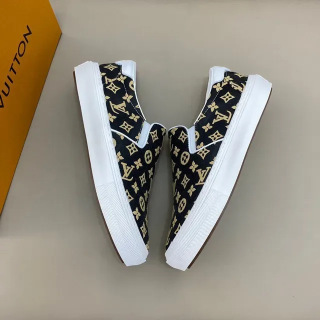 Louis Vuitton Monogram Canvas Slip-On Lifestyle Sneakers 7