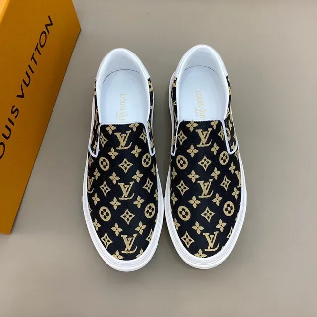 Louis Vuitton Monogram Canvas Slip-On Lifestyle Sneakers 8