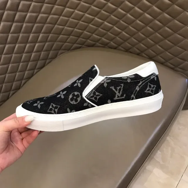 Louis Vuitton Monogram Canvas Slip-On Lifestyle Sneakers 3