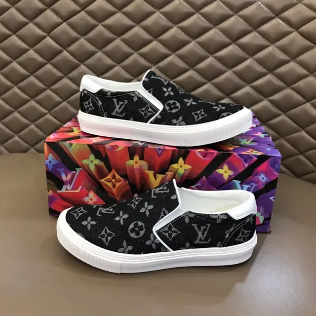 Louis Vuitton Monogram Canvas Slip-On Lifestyle Sneakers 6