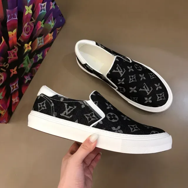 Louis Vuitton Monogram Canvas Slip-On Lifestyle Sneakers 7