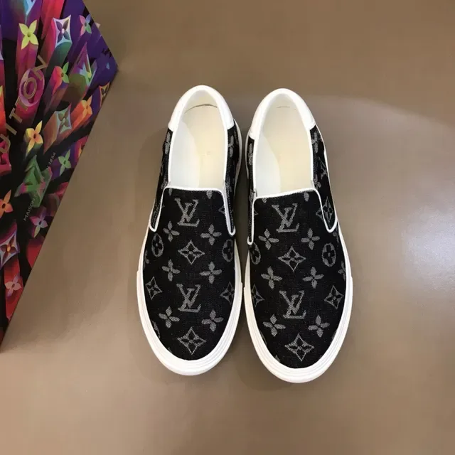 Louis Vuitton Monogram Canvas Slip-On Lifestyle Sneakers 9