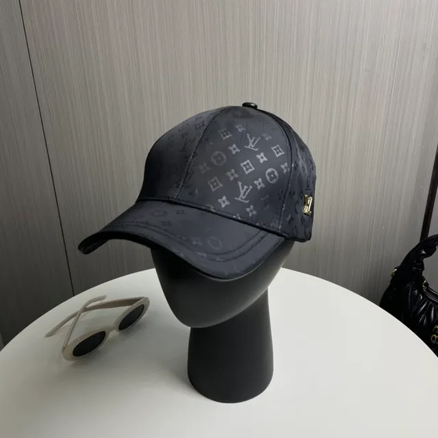 Louis Vuitton Monogram-Coated Baseball Cap 2