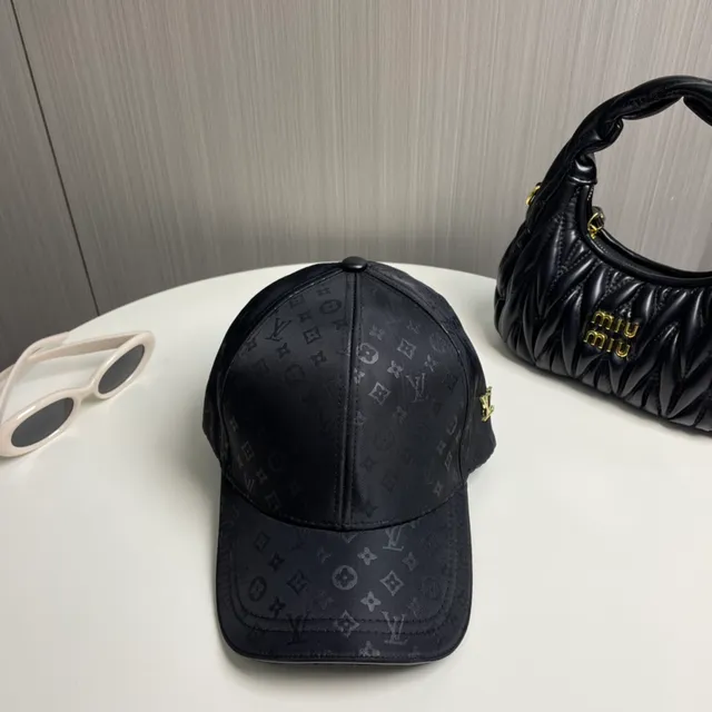Louis Vuitton Monogram-Coated Baseball Cap 3