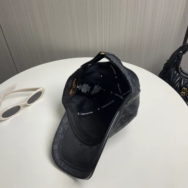 Louis Vuitton Monogram-Coated Baseball Cap 5