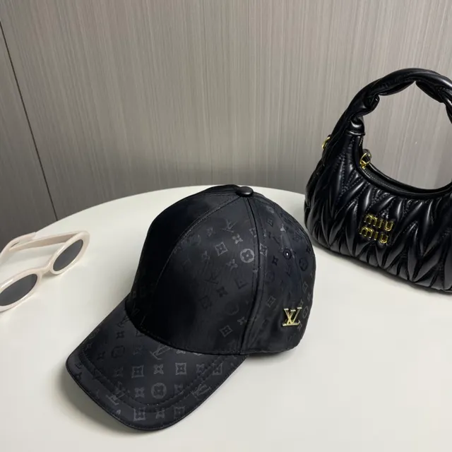 Louis Vuitton Monogram-Coated Baseball Cap 7