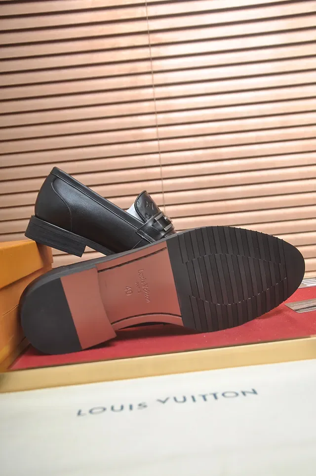 Louis Vuitton Monogram-Embossed Double Monk Strap Loafers 3