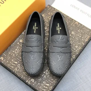 Louis Vuitton 印花压花皮革乐福鞋