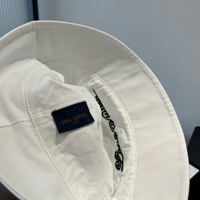 Louis Vuitton Monogram Embroidered Multi-Color Bucket Hat 5
