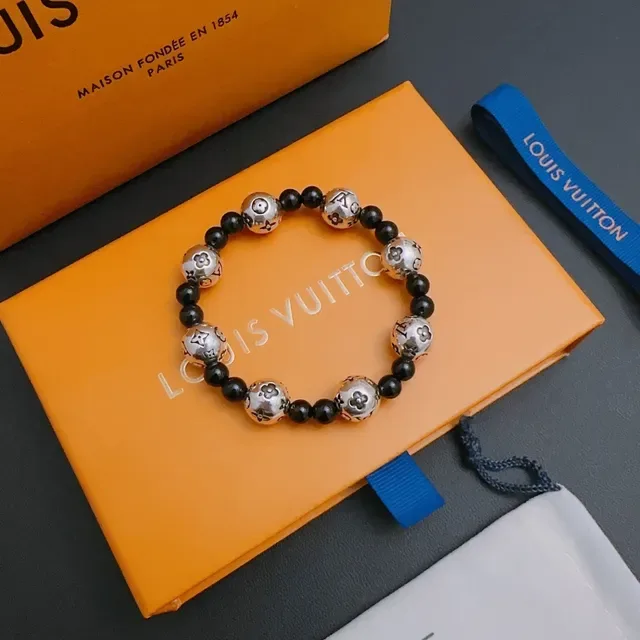Louis Vuitton Monogram Flower Beaded Bracelet 3
