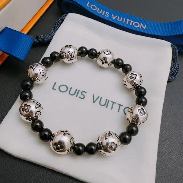 Louis Vuitton Monogram Flower Beaded Bracelet 5