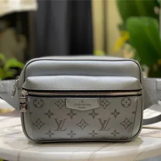 Louis Vuitton Monogram Gray Fashion Belt Bag