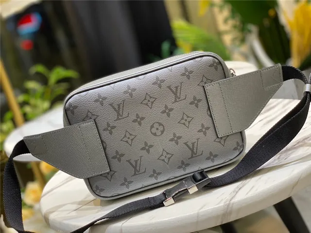 Louis Vuitton Monogram Gray Fashion Belt Bag 7