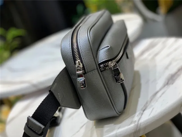 Louis Vuitton Monogram Gray Fashion Belt Bag 8