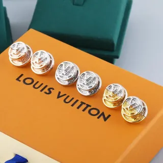 Louis Vuitton Monogram Ring Gold Silver Circular Stacked Rings Ring