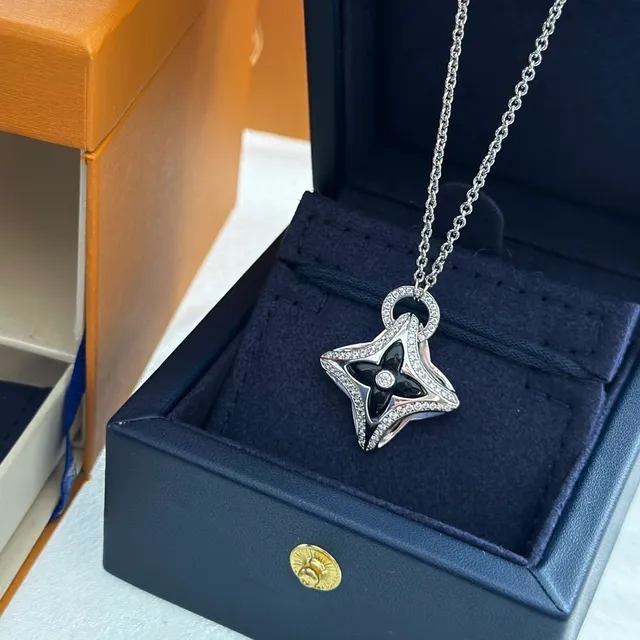 Louis Vuitton Monogram Star Pavé Necklace 2