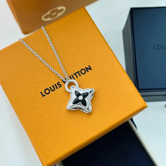 Louis Vuitton Monogram Star Pavé Necklace 7