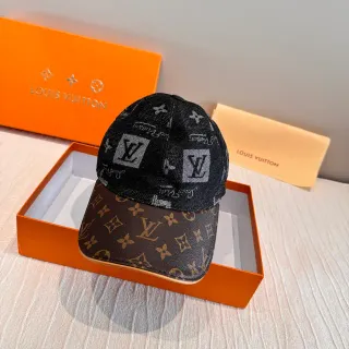 Louis Vuitton Monogrammed Brim Graphic Crown Baseball Cap
