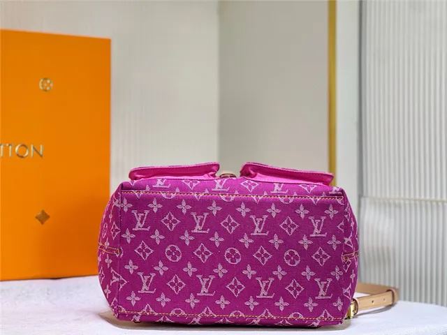 Louis Vuitton Montsouris Monogram Canvas Purple Casual Backpack 5