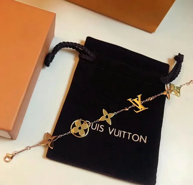 Louis Vuitton Multi-Icon Gold-Tone Chain Bracelet 3