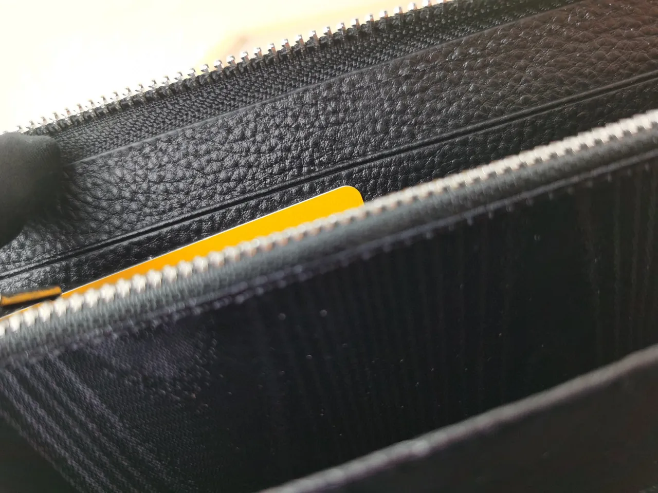 Louis Vuitton Quilted Diamond Texture Black Long Wallet 3