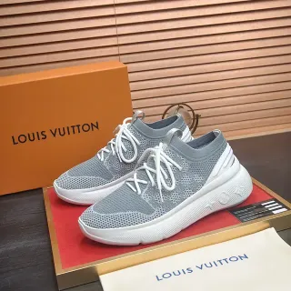 Louis Vuitton Run Away Zapatillas Lifestyle Gris Tejido