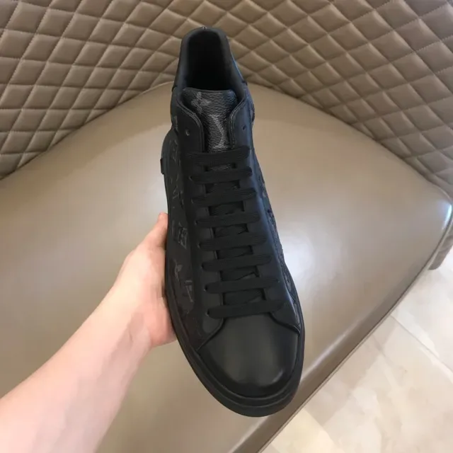 Louis Vuitton Run Away Monogram Black Lifestyle Sneakers 2