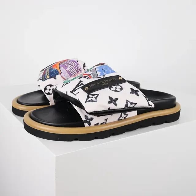 Louis Vuitton Run Away Monogram Slide Slippers 2