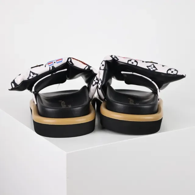 Louis Vuitton Run Away Monogram Slide Slippers 8