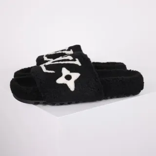Louis Vuitton Shearling Monogram Star Slipper
